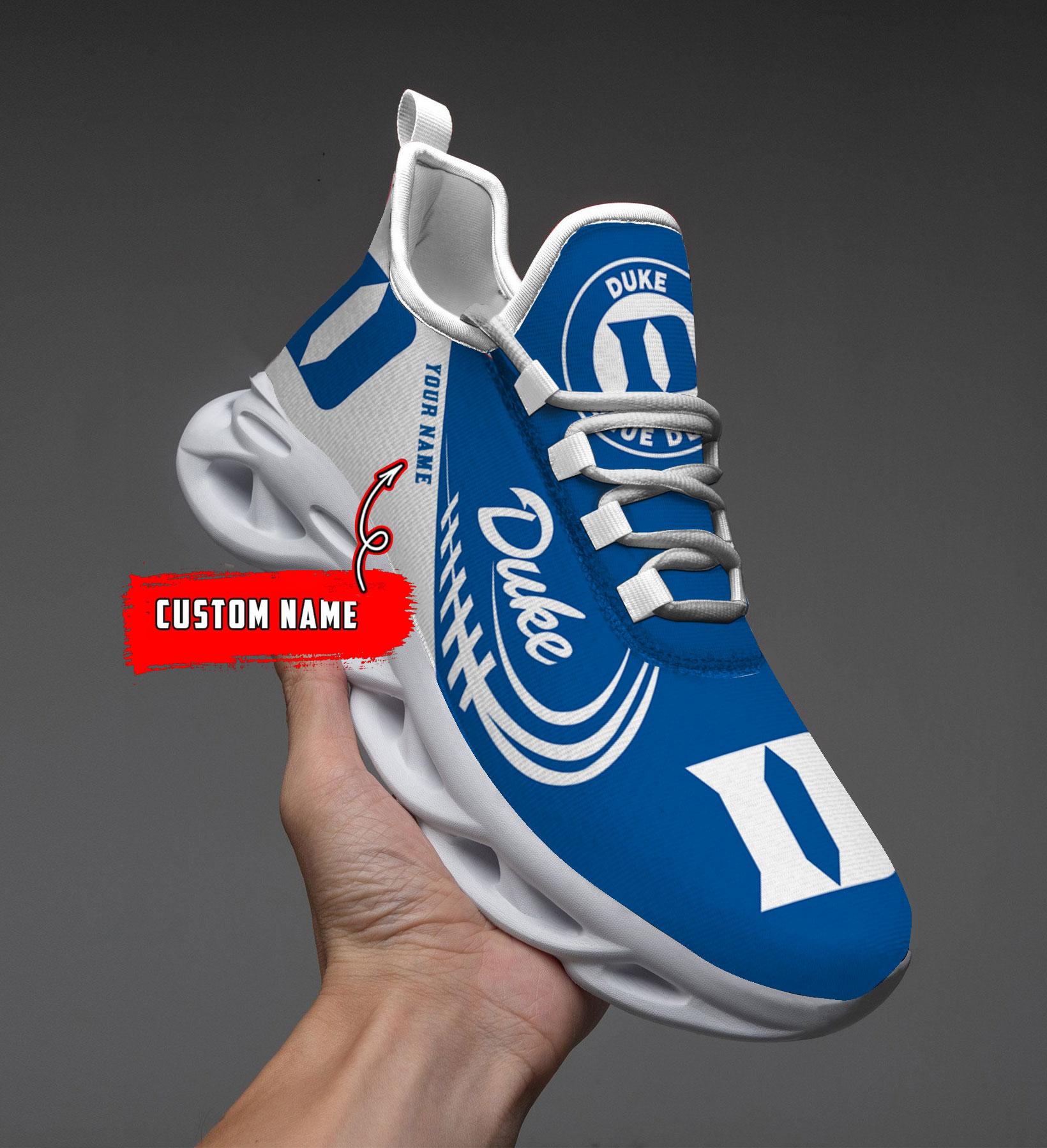 Ideafootwear Duke Blue Devils Max Soul Shoes Sneakers For Men And Women