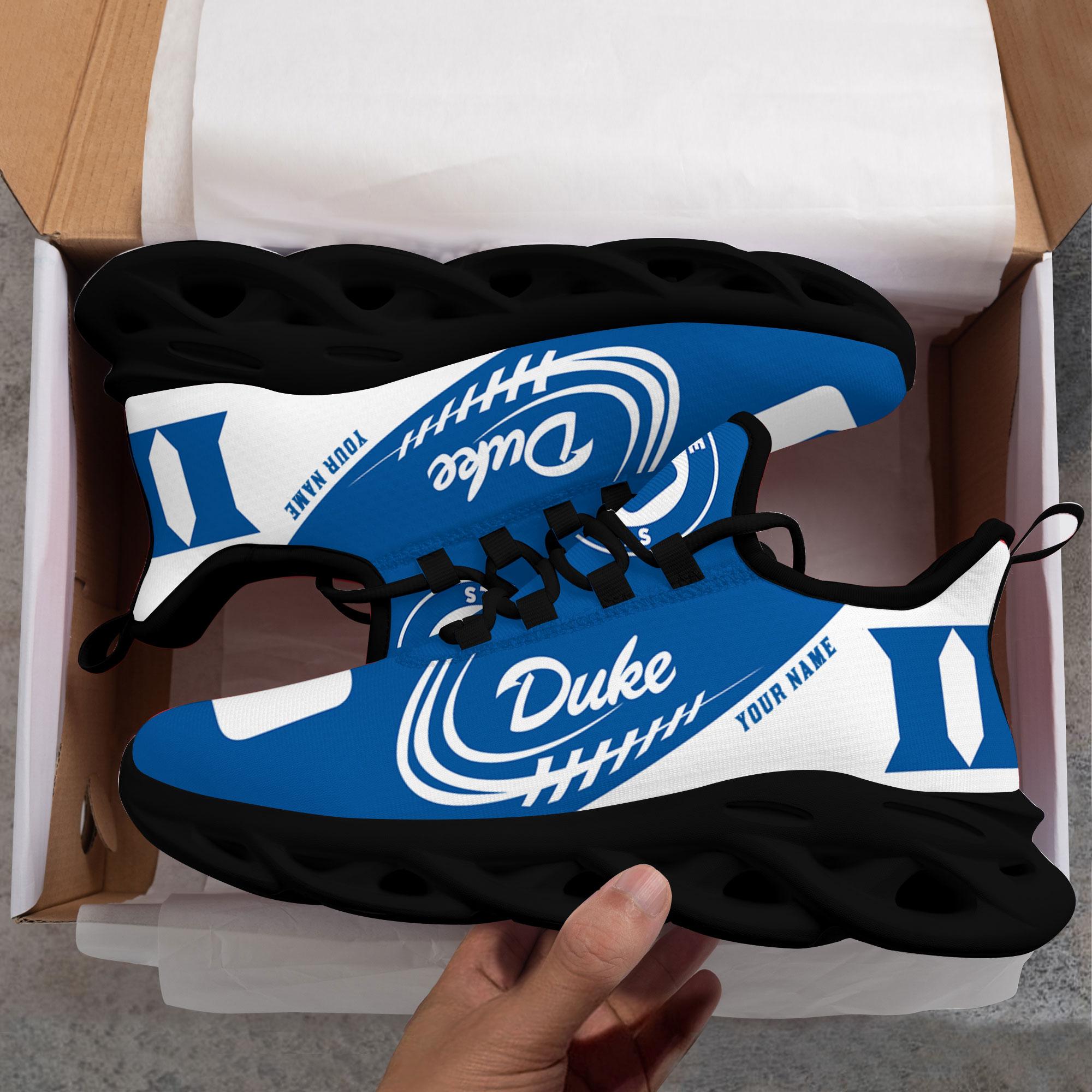 Ideafootwear Duke Blue Devils Max Soul Shoes Sneakers For Men And Women