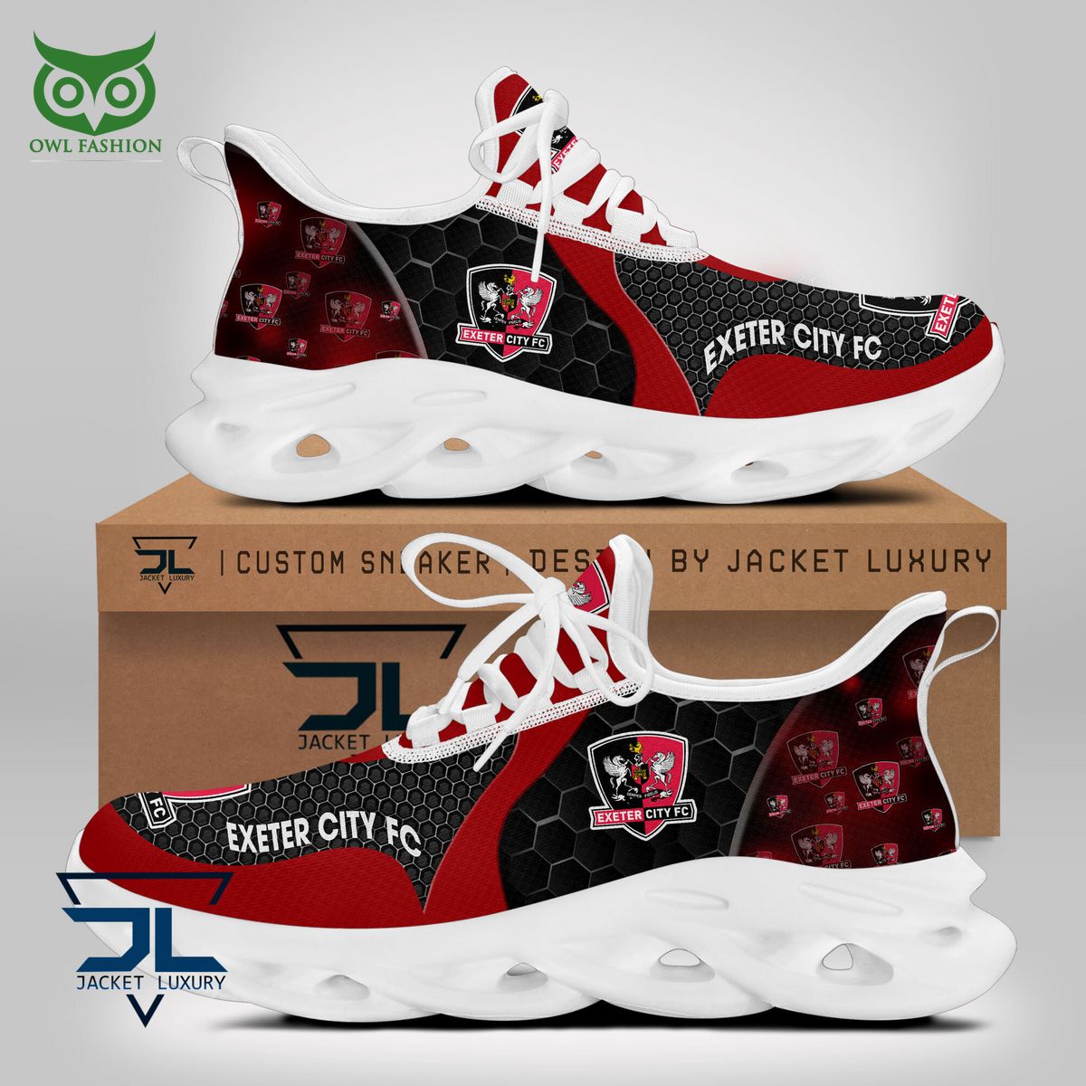 Ideafootwear Exeter City Max Soul Shoes Sneakers For Men And Women