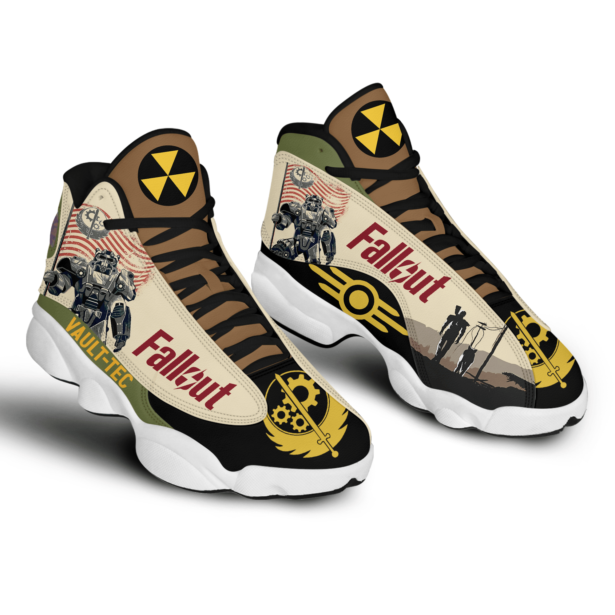 Ideafootwear Fallout AJ13 Sneakers Shoes For Men And Women