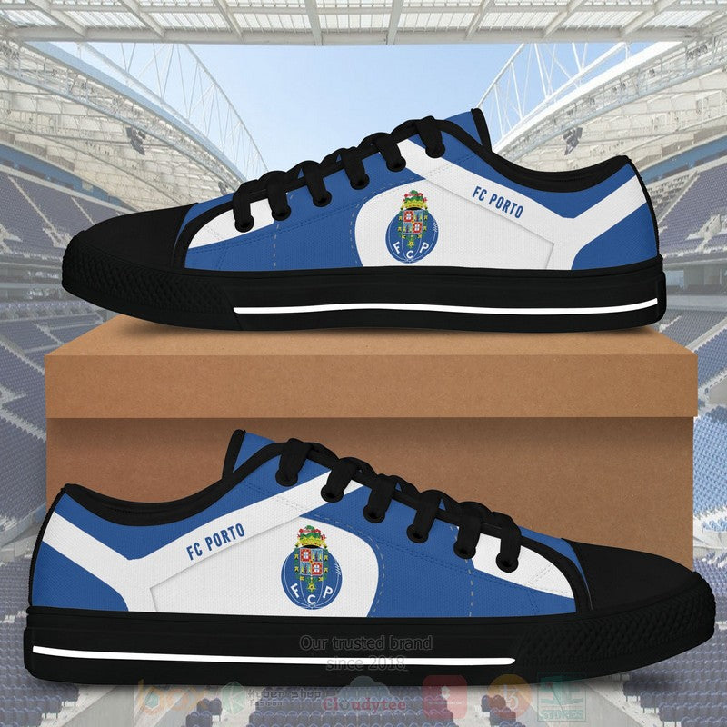 Ideafootwear FC Porto Low Top Canvas Sneakers Shoes For Men And Women