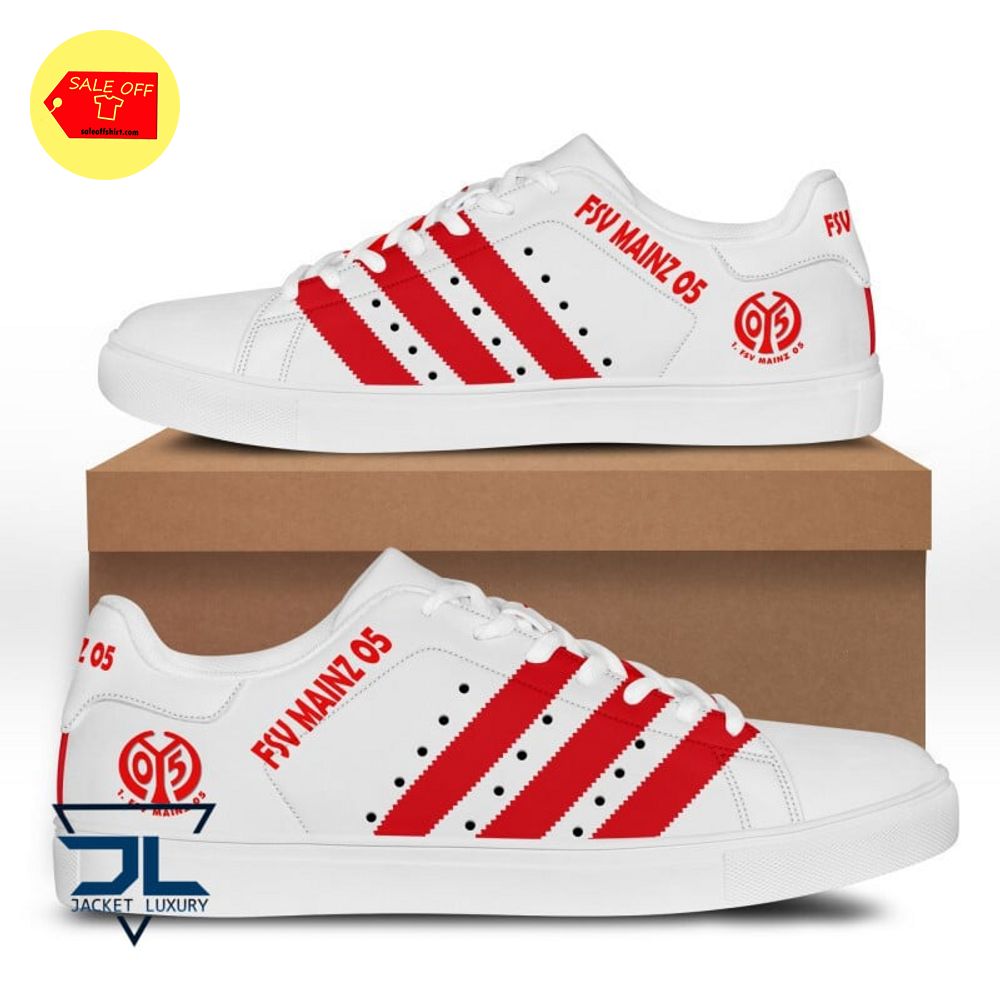 Ideafootwear FSV Mainz 05 Skate Stan Shoes Sneakes For Men And Women
