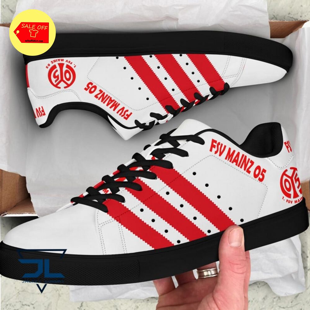 Ideafootwear FSV Mainz 05 Skate Stan Shoes Sneakes For Men And Women