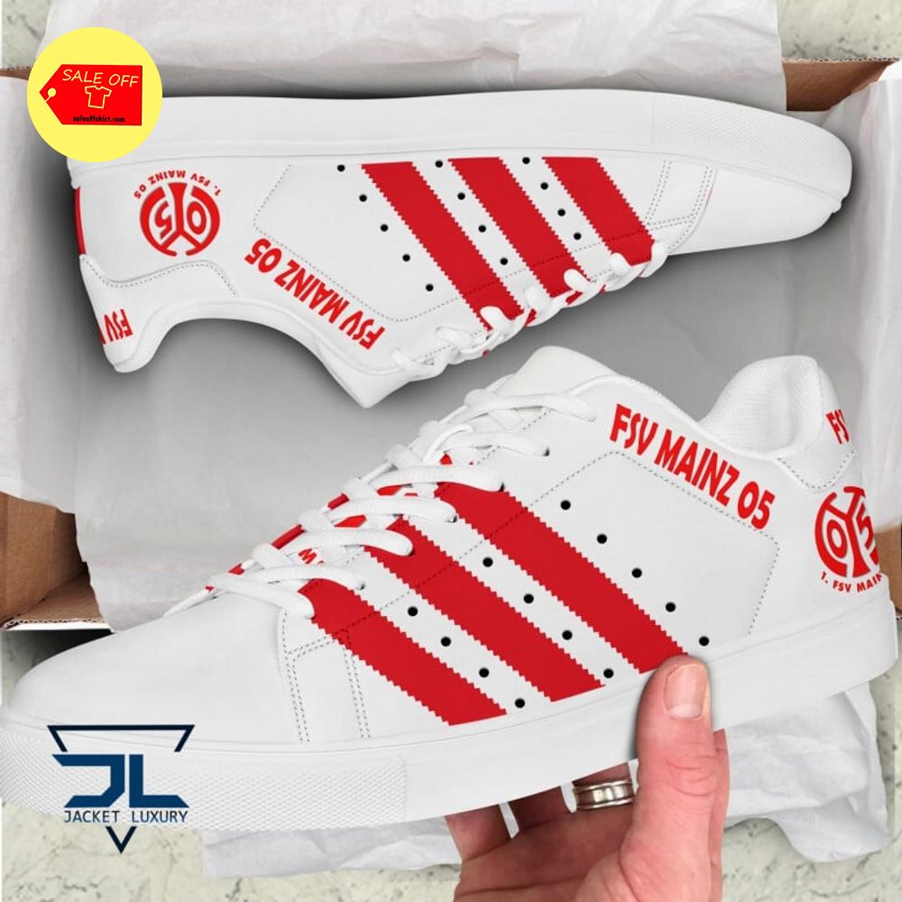 Ideafootwear FSV Mainz 05 Skate Stan Shoes Sneakes For Men And Women