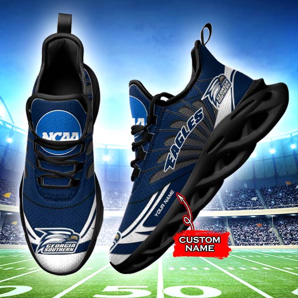 Ideafootwear Georgia Southern Eagles NCAA Max Soul Shoes Sneakers For Men And Women