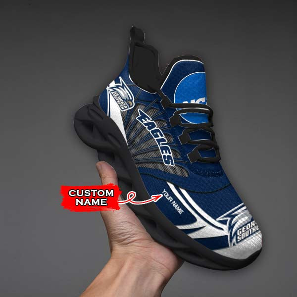 Ideafootwear Georgia Southern Eagles NCAA Max Soul Shoes Sneakers For Men And Women