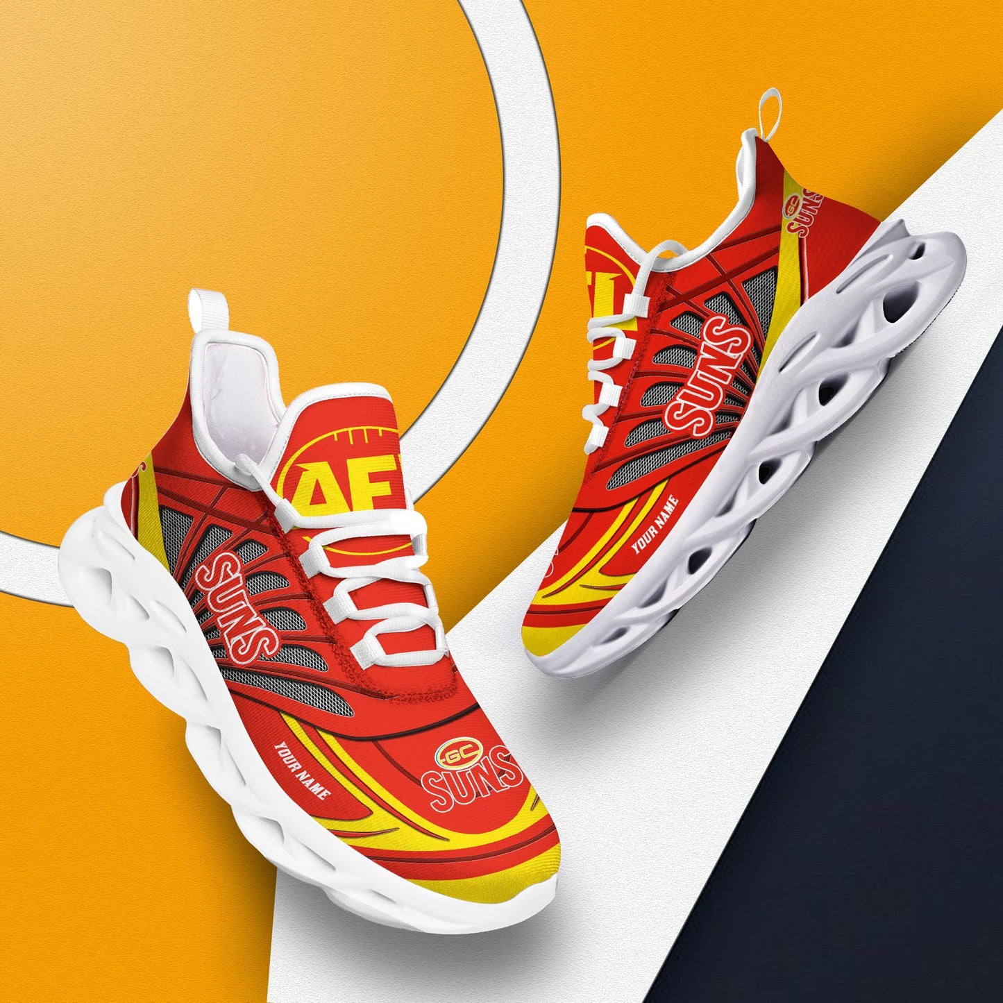 Ideafootwear Gold Coast Suns Max Soul Shoes Sneakers For Men And Women