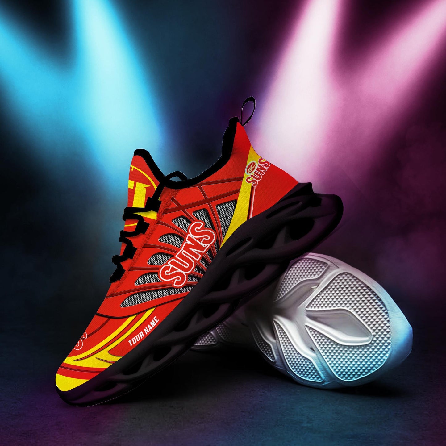 Ideafootwear Gold Coast Suns Max Soul Shoes Sneakers For Men And Women