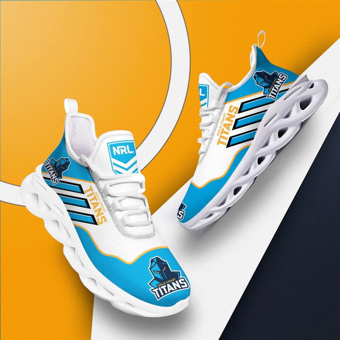 Ideafootwear Gold Coast Titans Max Soul Shoes Sneakers For Men And Women