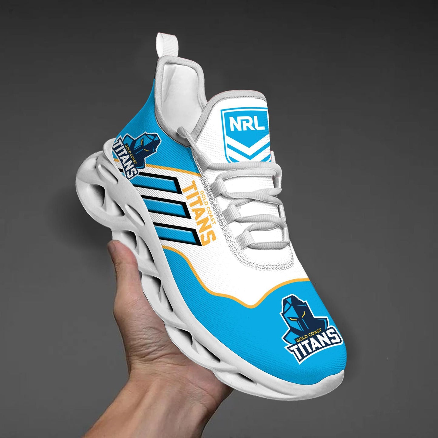 Ideafootwear Gold Coast Titans Max Soul Shoes Sneakers For Men And Women