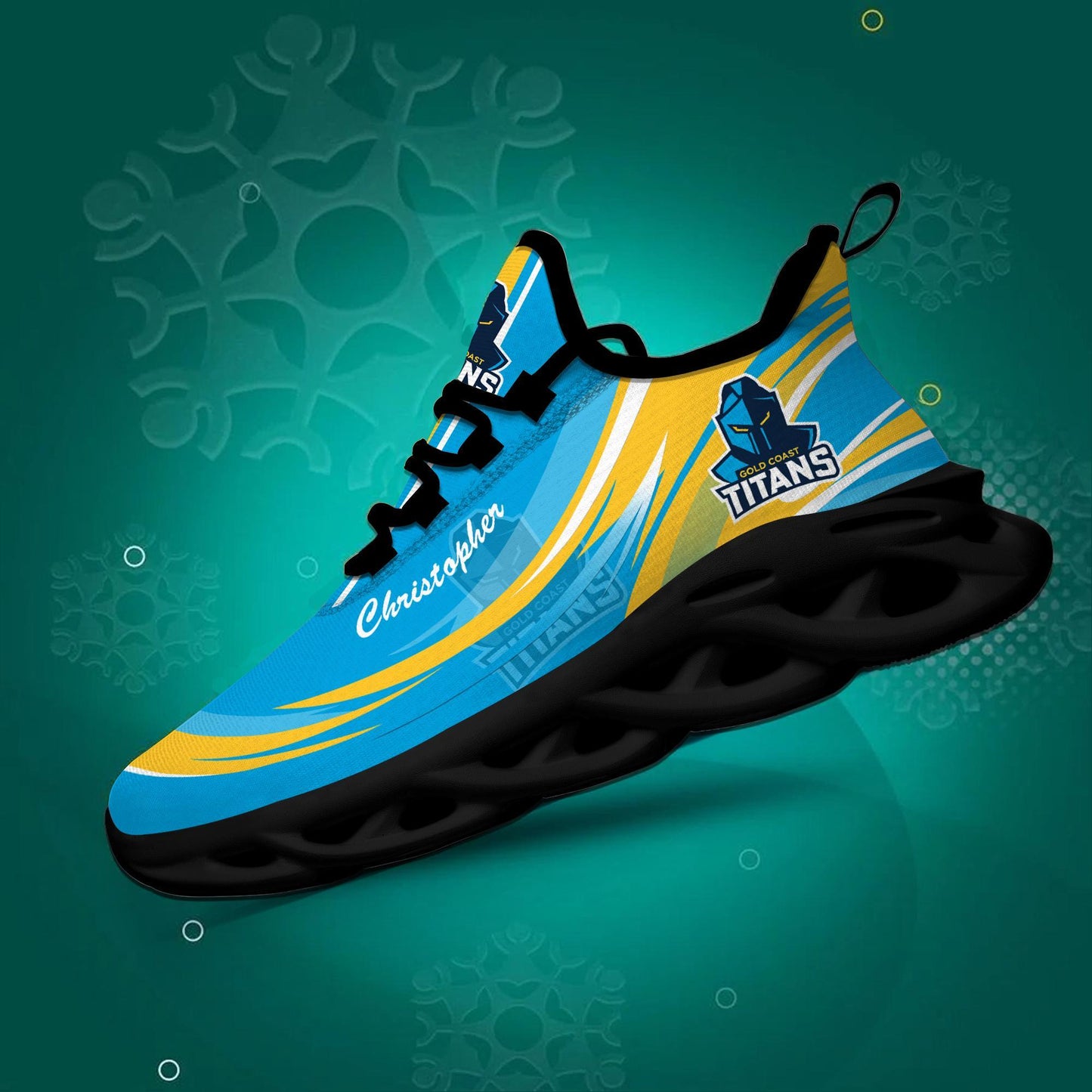 Ideafootwear Gold Coast Titans Max Soul Shoes Sneakers For Men And Women