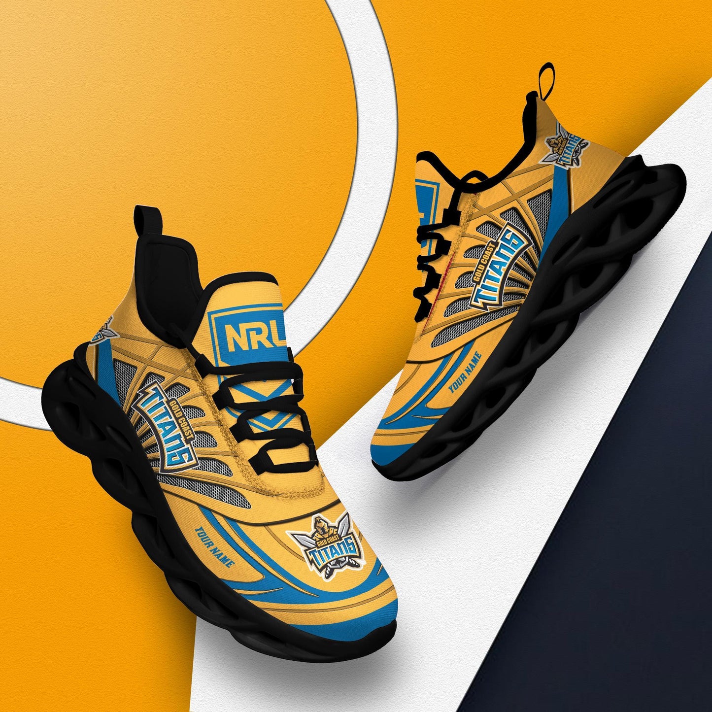 Ideafootwear Gold Coast Titans Max Soul Shoes Sneakers For Men And Women