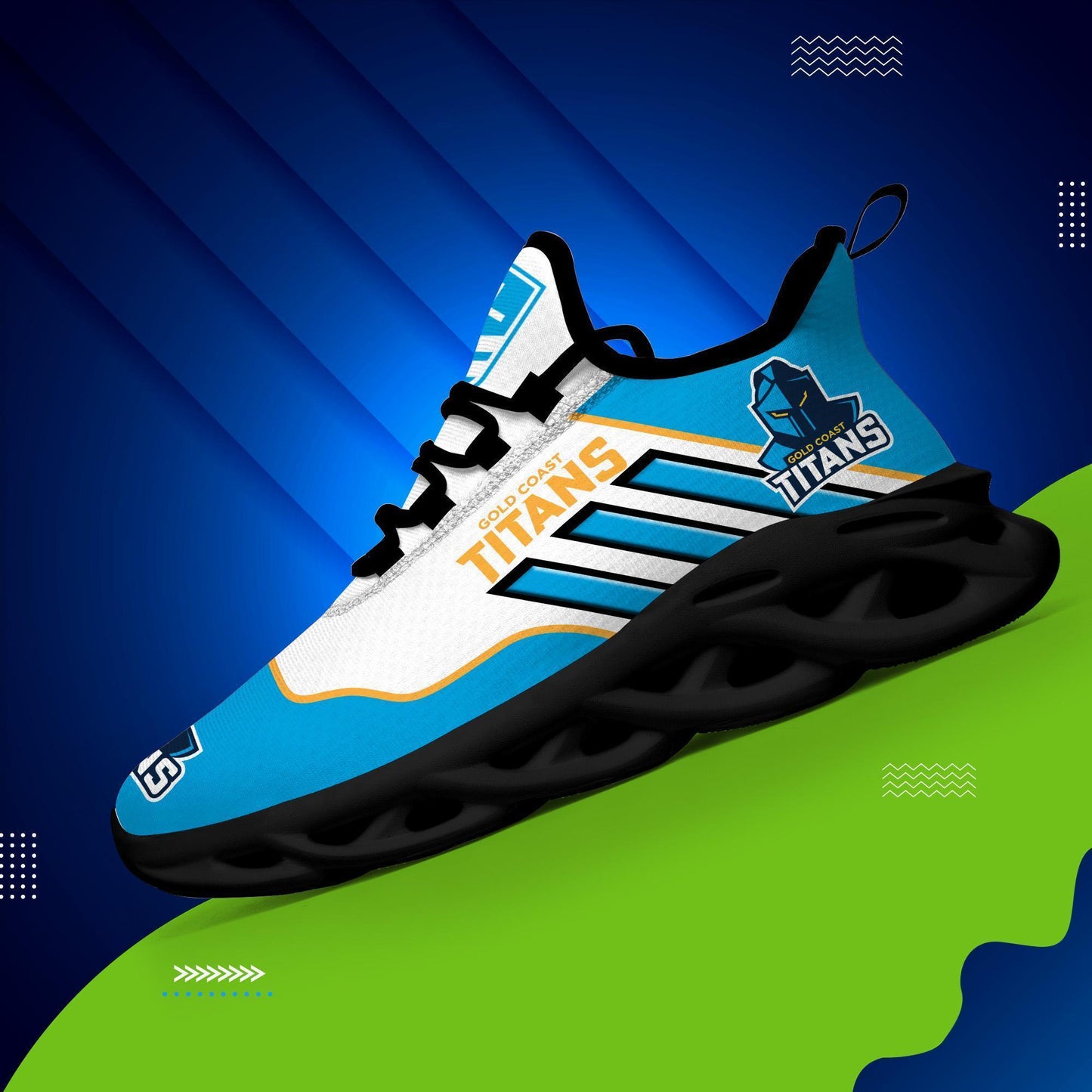 Ideafootwear Gold Coast Titans Max Soul Shoes Sneakers For Men And Women