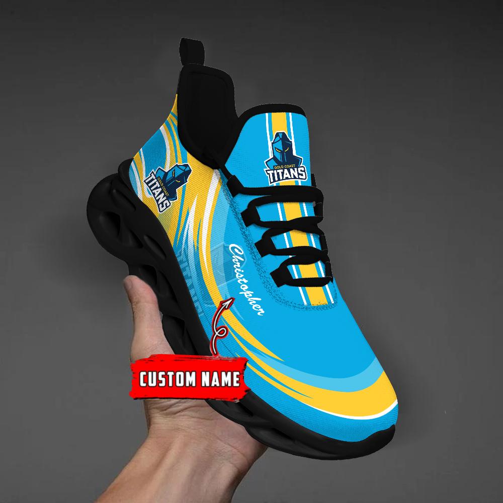 Ideafootwear Gold Coast Titans Max Soul Shoes Sneakers For Men And Women