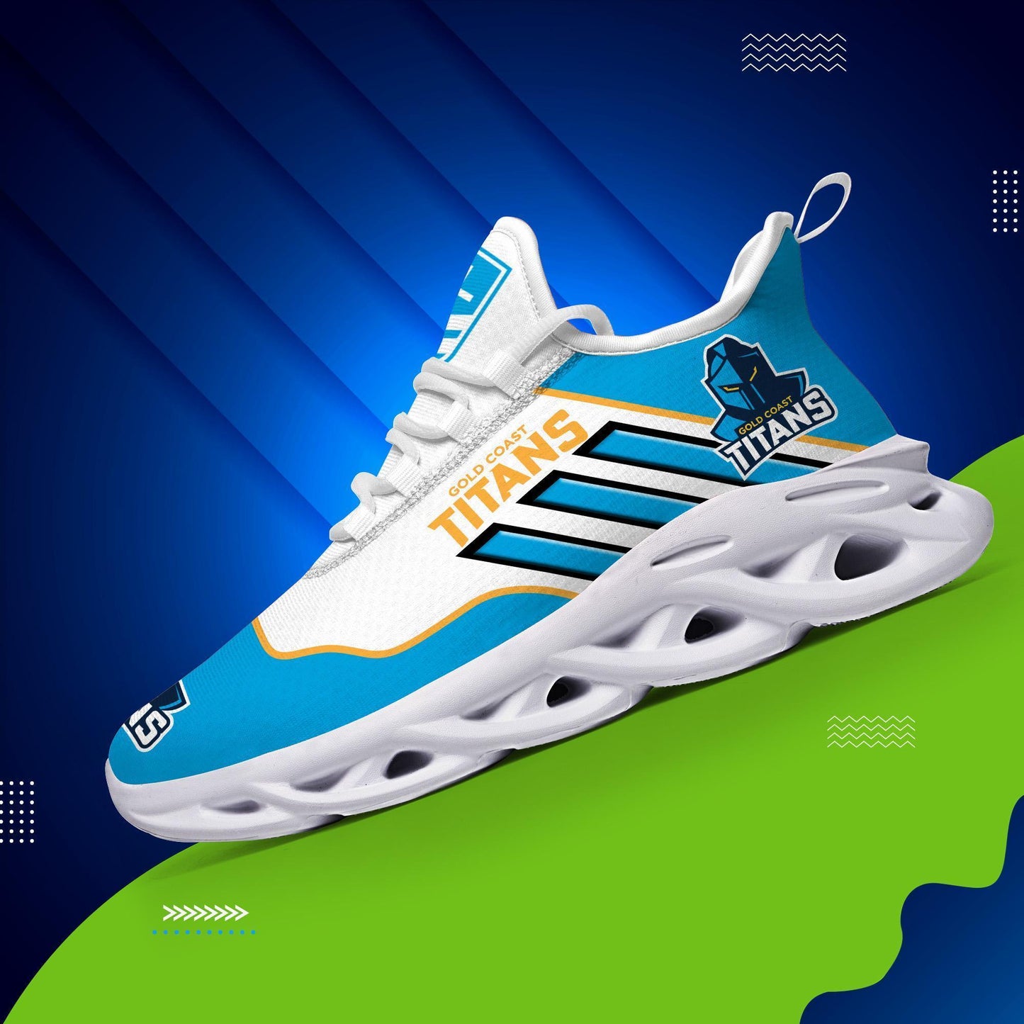 Ideafootwear Gold Coast Titans Max Soul Shoes Sneakers For Men And Women