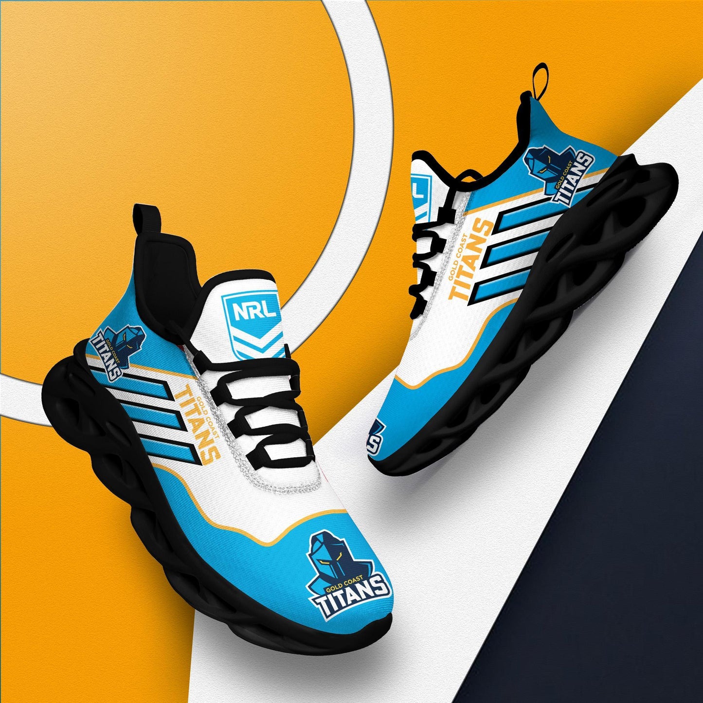 Ideafootwear Gold Coast Titans Max Soul Shoes Sneakers For Men And Women
