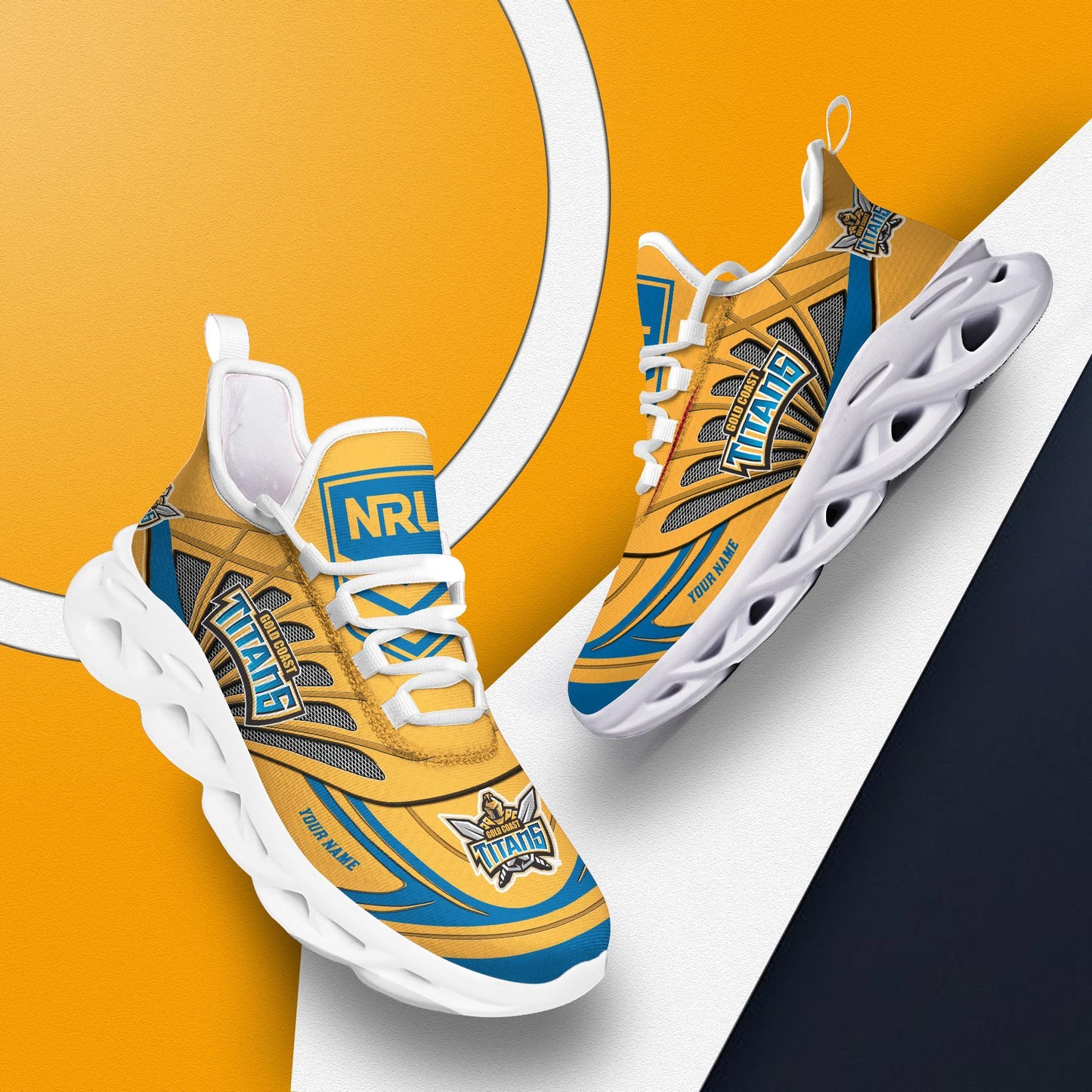 Ideafootwear Gold Coast Titans Max Soul Shoes Sneakers For Men And Women