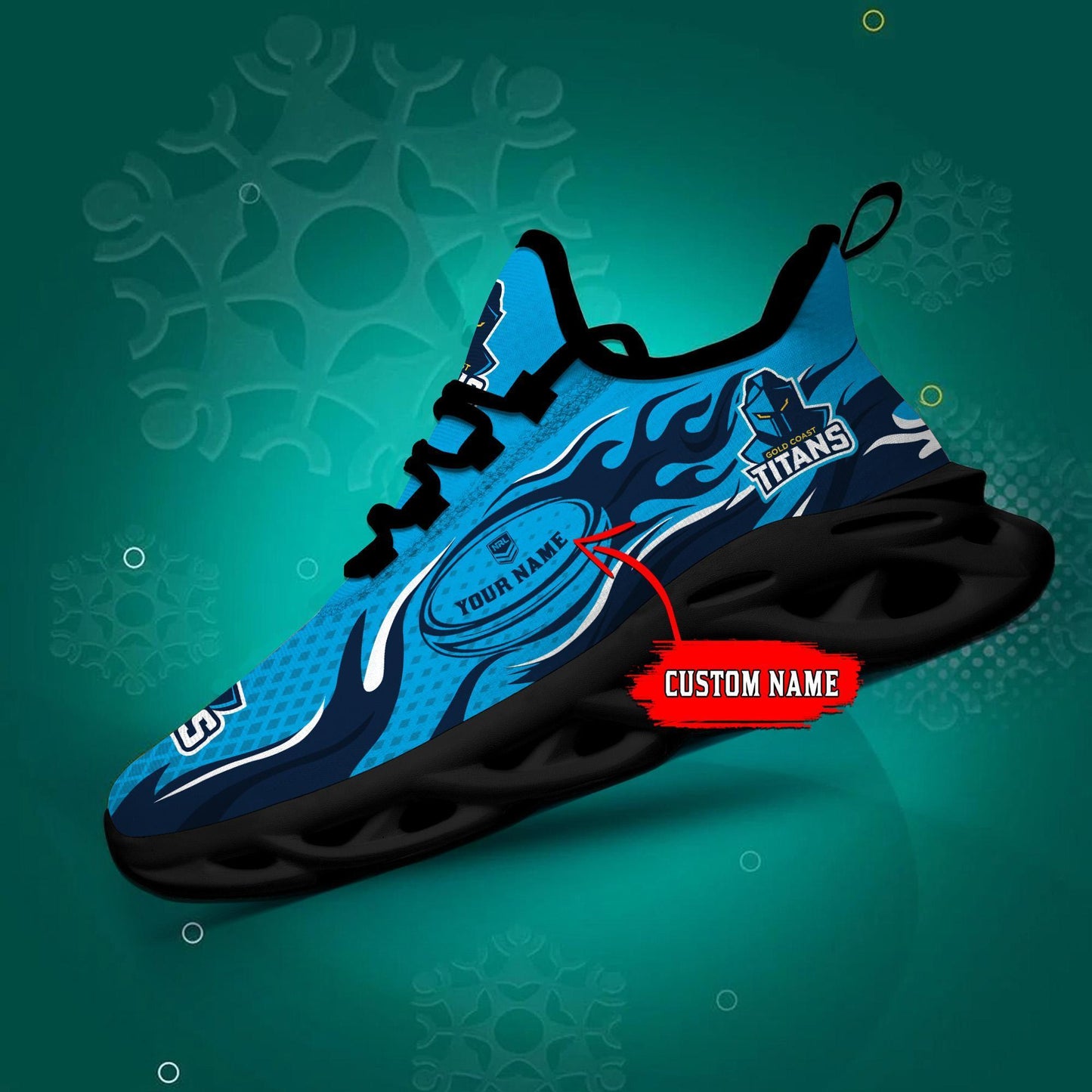 Ideafootwear Gold Coast Titans Max Soul Shoes Sneakers For Men And Women