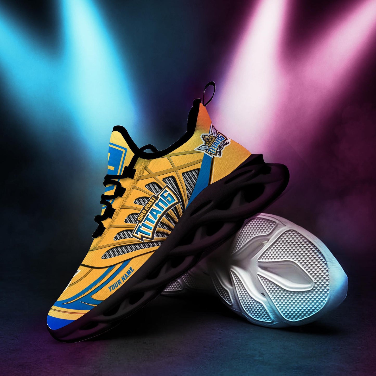 Ideafootwear Gold Coast Titans Max Soul Shoes Sneakers For Men And Women