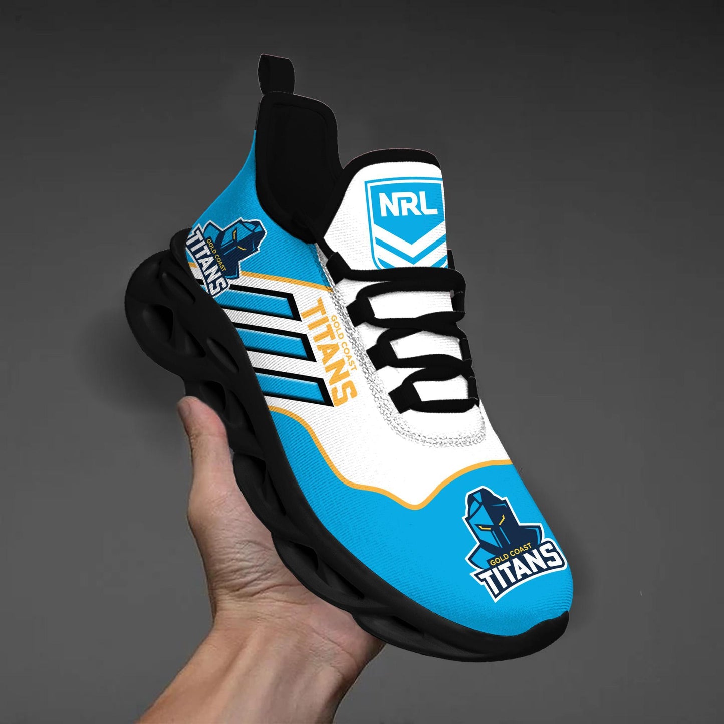 Ideafootwear Gold Coast Titans Max Soul Shoes Sneakers For Men And Women