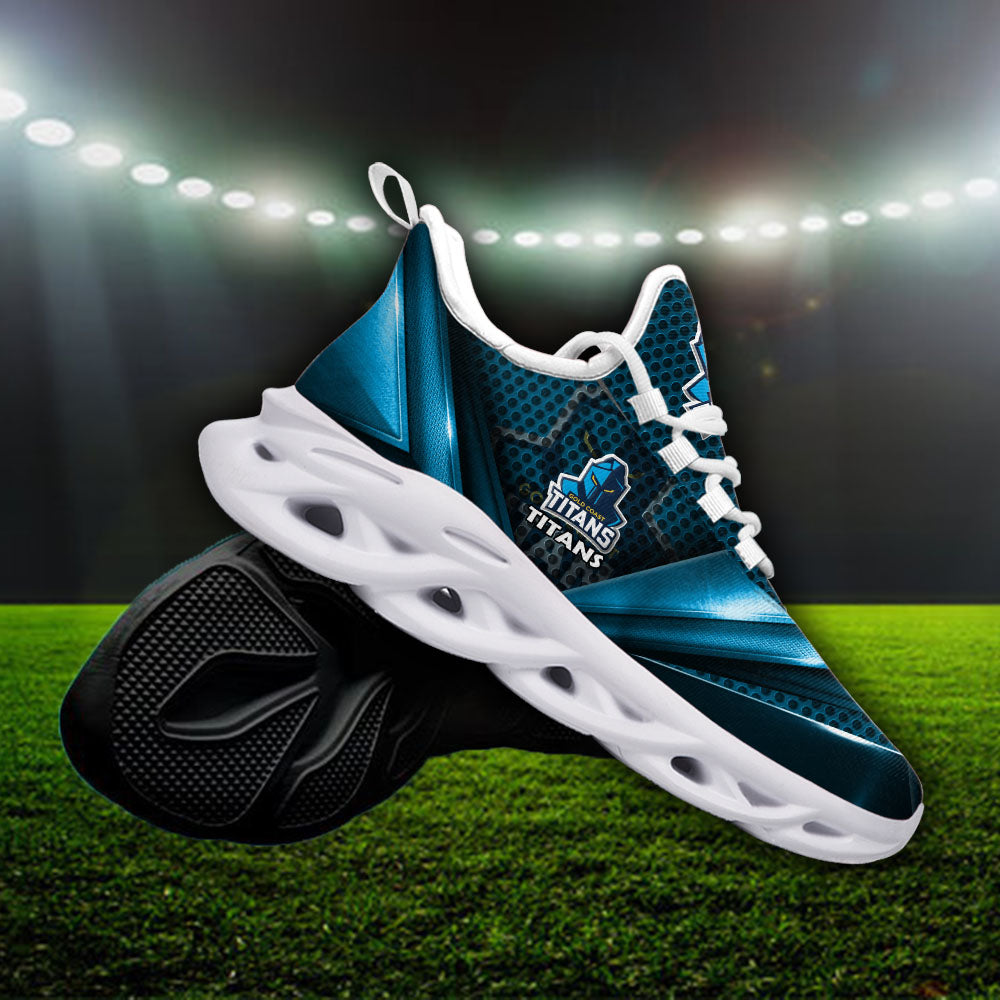 Ideafootwear Gold Coast Titans NRL Max Soul Shoes Sneakers For Men And Women