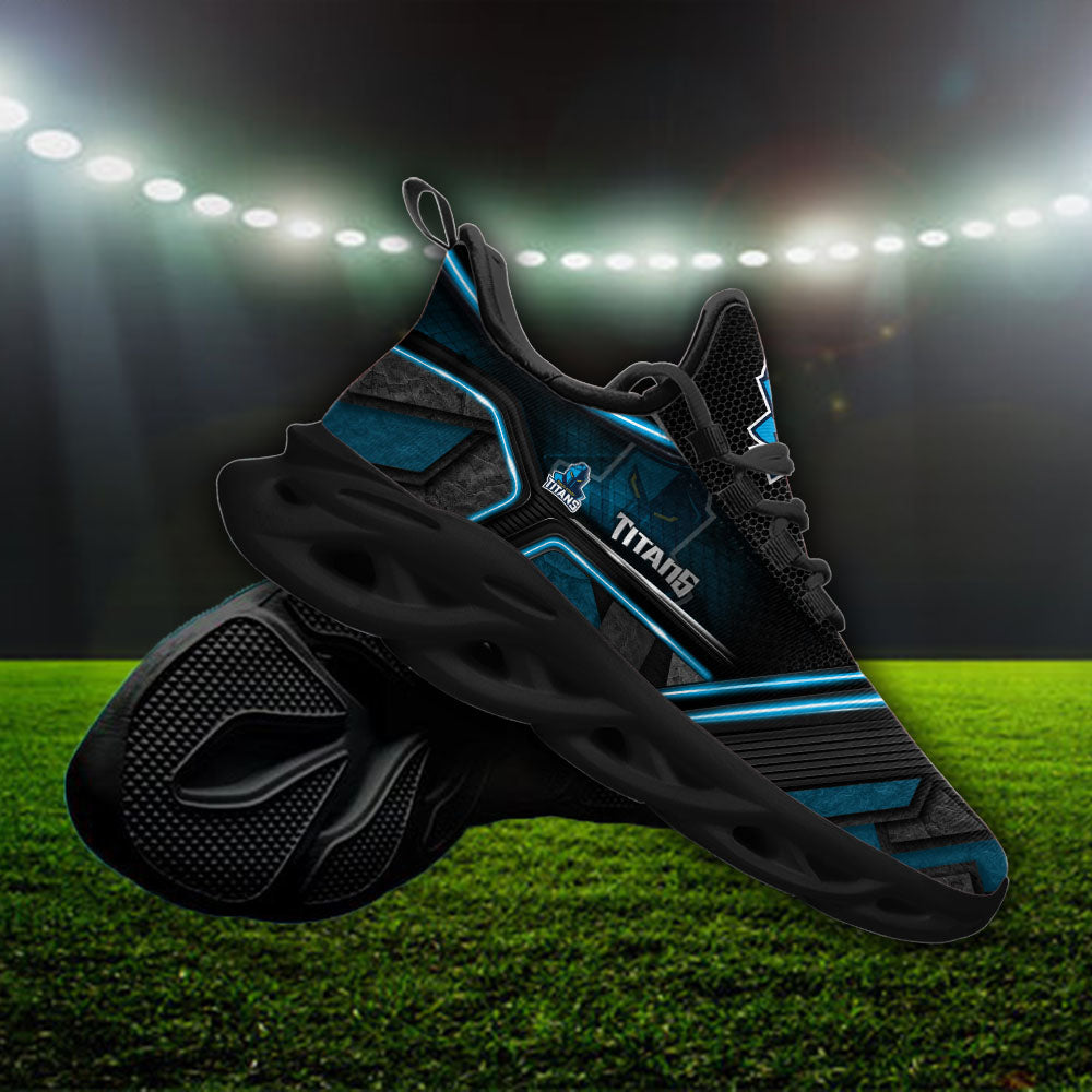 Ideafootwear Gold Coast Titans NRL Max Soul Shoes Sneakers For Men And Women