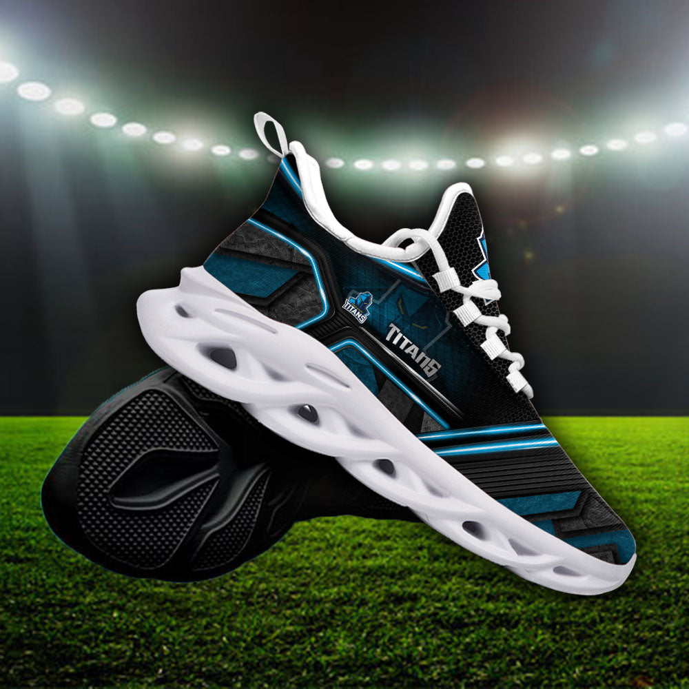 Ideafootwear Gold Coast Titans NRL Max Soul Shoes Sneakers For Men And Women