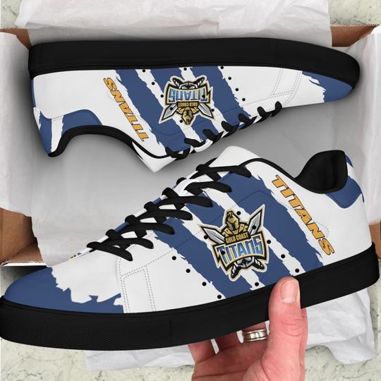 Ideafootwear Gold Coast Titans Skate Stan Shoes Sneakes For Men And Women