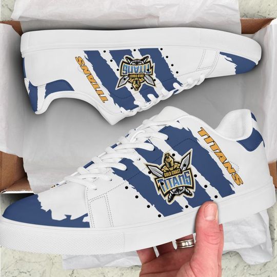 Ideafootwear Gold Coast Titans Skate Stan Shoes Sneakes For Men And Women