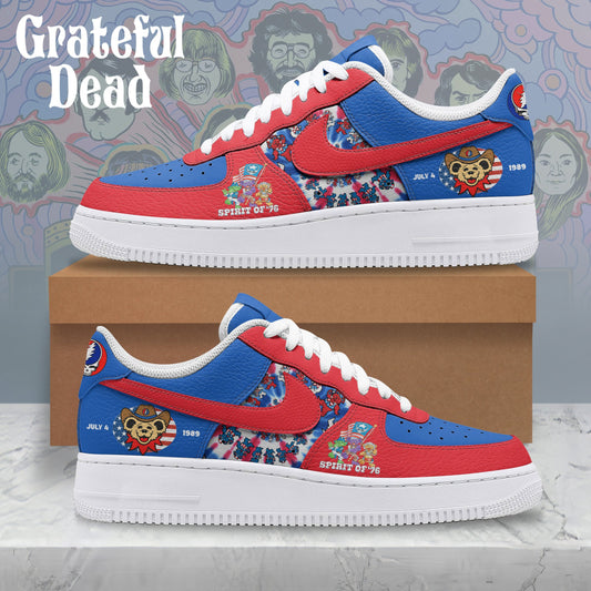 Ideafootwear Grateful Dead Air Low-Top Sneakers Shoes For Men And Women