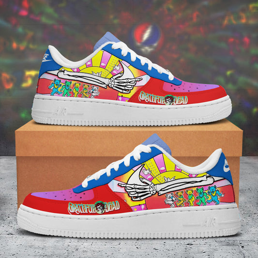 Ideafootwear Grateful Dead Air Low-Top Sneakers Shoes For Men And Women