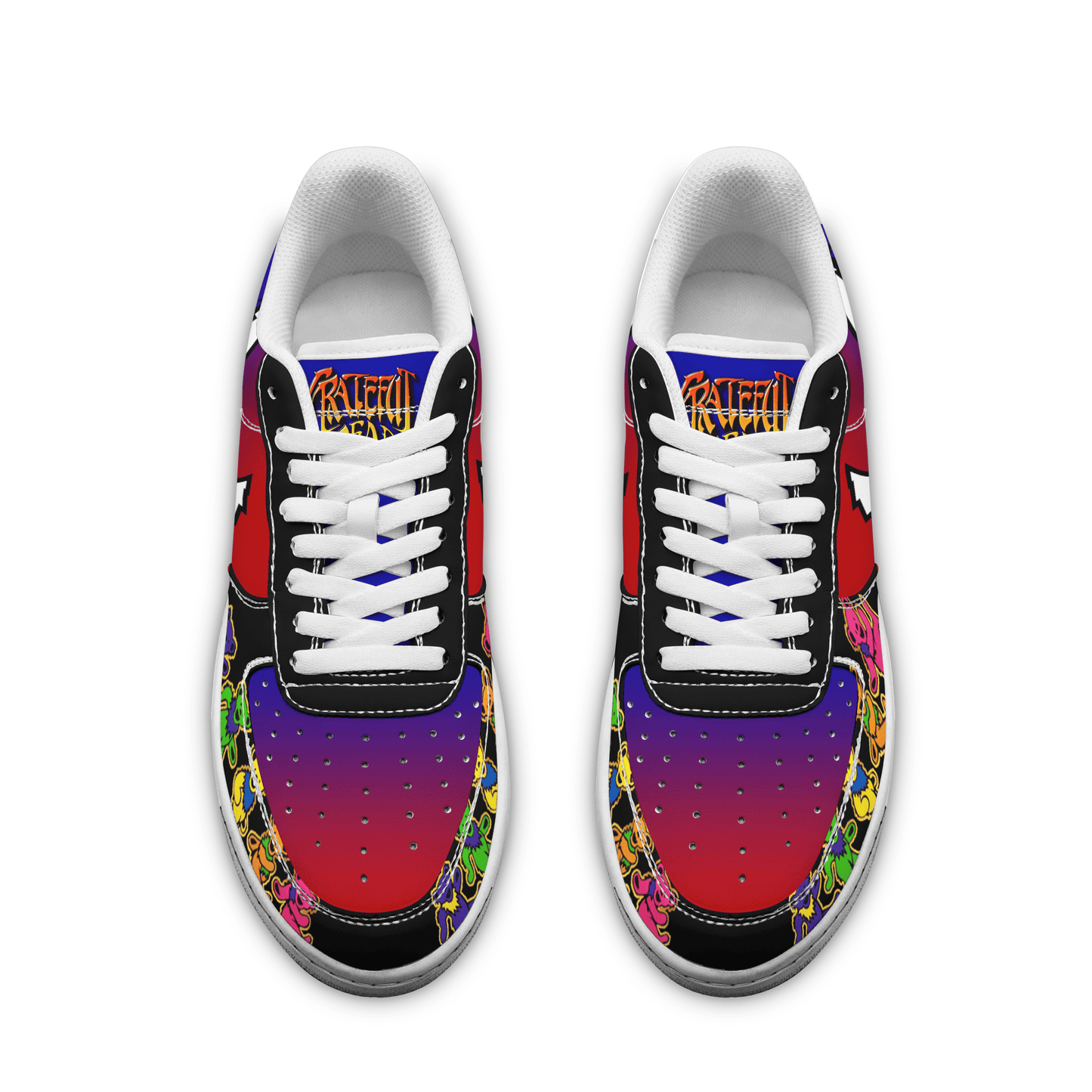 Ideafootwear Grateful Dead Air Low-Top Sneakers Shoes For Men And Women