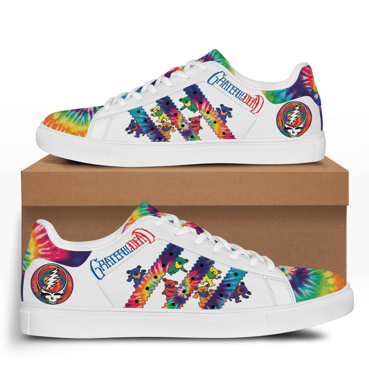 Ideafootwear Grateful Dead Skate Stan Shoes Sneakes For Men And Women