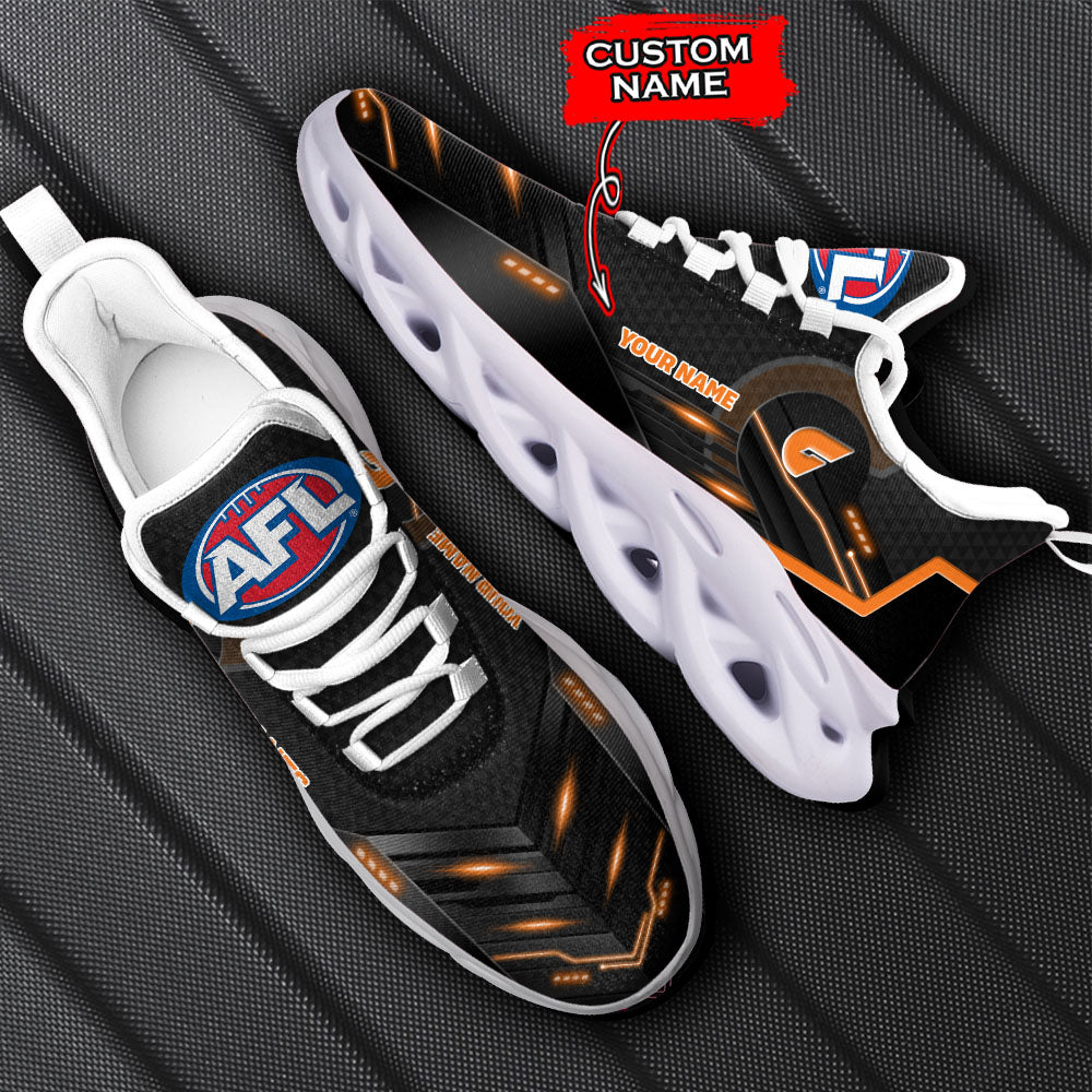 Ideafootwear Greater Western Sydney Giants AFL Max Soul Shoes Sneakers For Men And Women