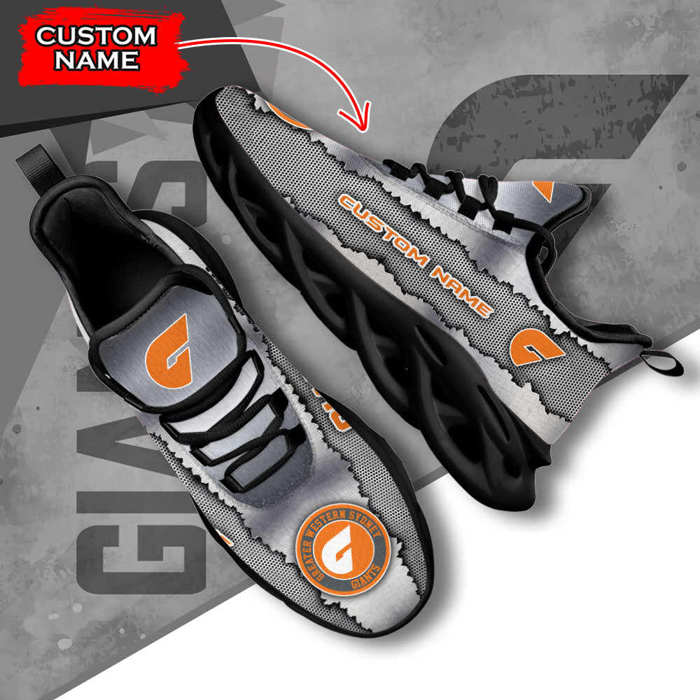 Ideafootwear Greater Western Sydney Giants AFL Max Soul Shoes Sneakers For Men And Women