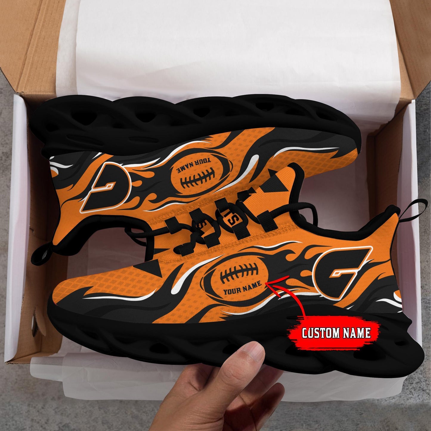 Ideafootwear Greater Western Sydney Giants Max Soul Shoes Sneakers For Men And Women