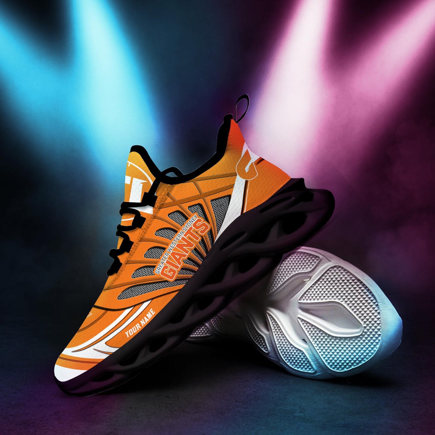 Ideafootwear Greater Western Sydney Giants Max Soul Shoes Sneakers For Men And Women