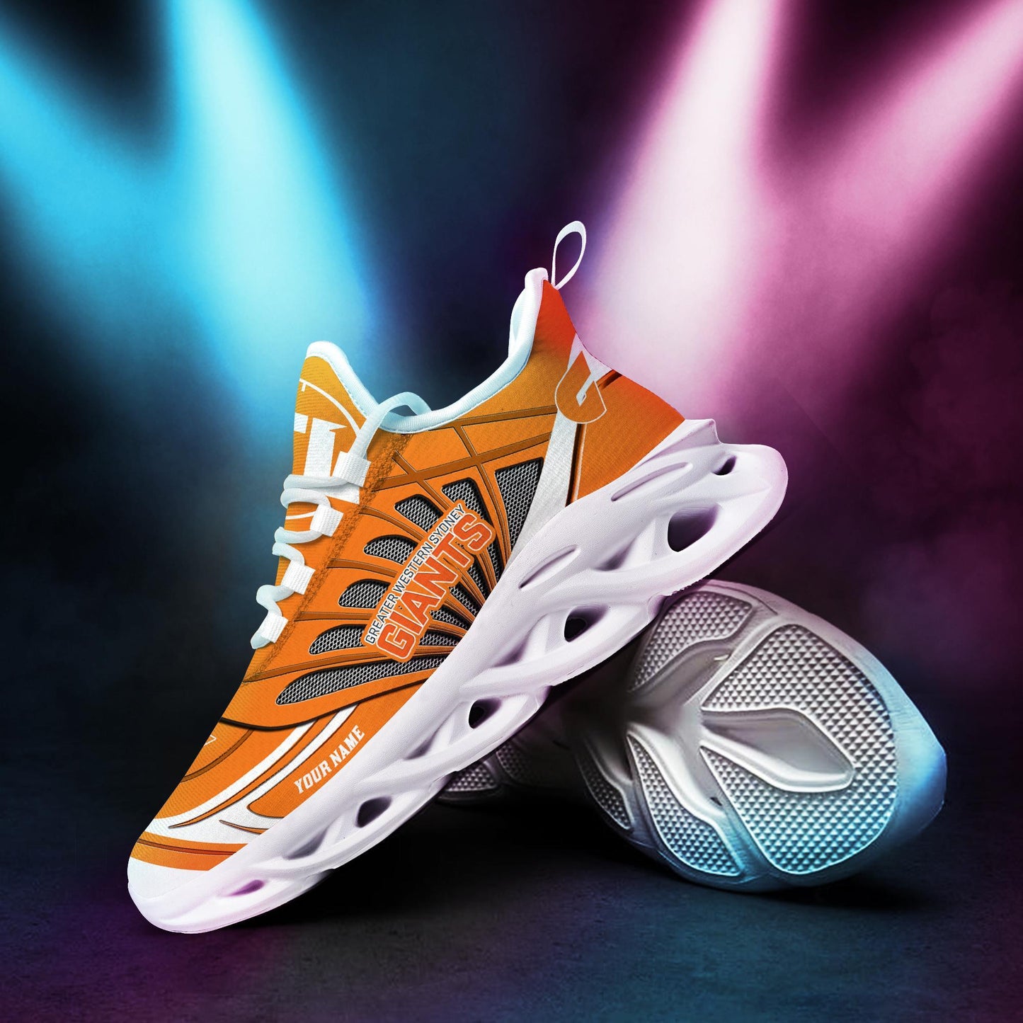 Ideafootwear Greater Western Sydney Giants Max Soul Shoes Sneakers For Men And Women