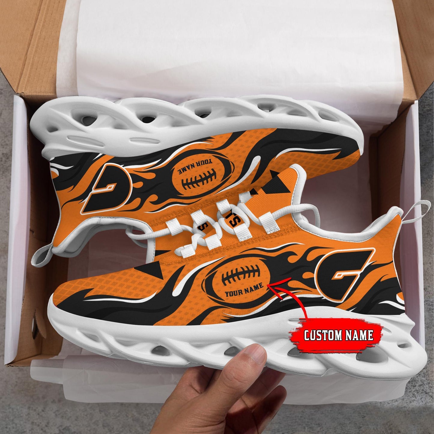 Ideafootwear Greater Western Sydney Giants Max Soul Shoes Sneakers For Men And Women