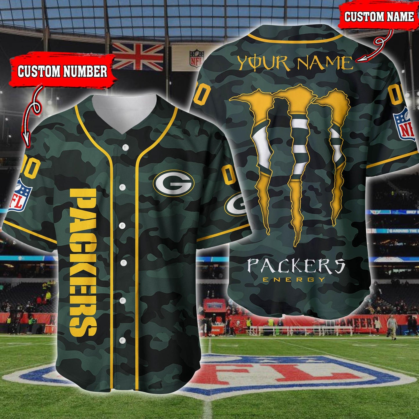 Ideafootwear Green Bay Packers Max Soul Shoes Sneakers For Men And Women