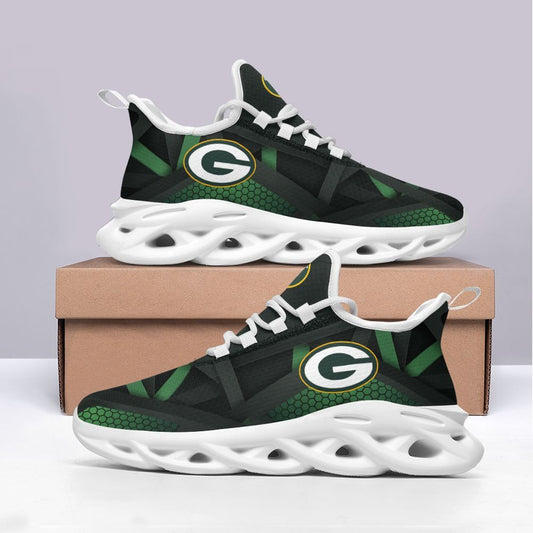 Ideafootwear Green Bay Packers NFL Max Soul Shoes Sneakers For Men And Women