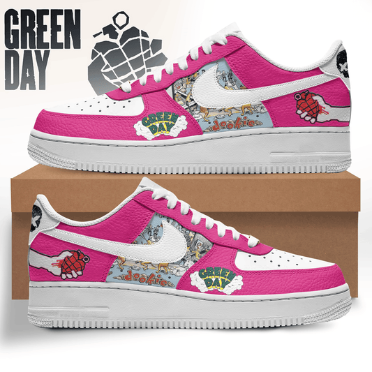 Ideafootwear Green Day Air Low-Top Sneakers Shoes For Men And Women
