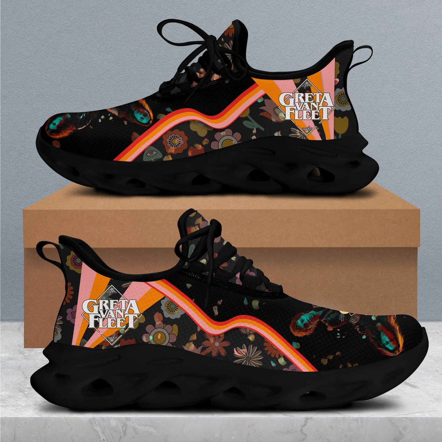 Ideafootwear Greta Van Fleet Max Soul Shoes Sneakers For Men And Women