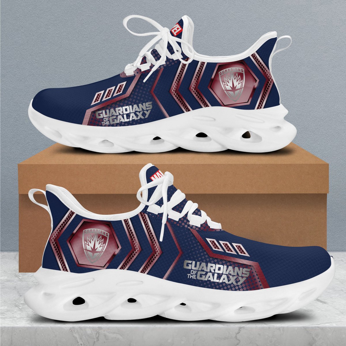 Ideafootwear Guardians of the Galaxy Max Soul Shoes Sneakers For Men And Women