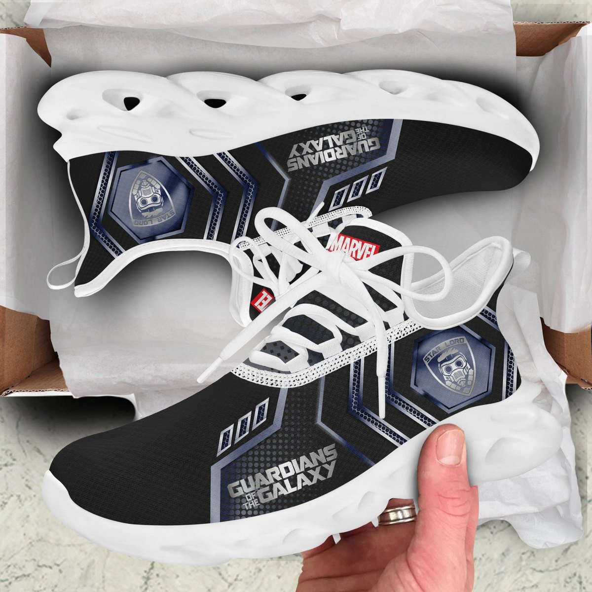 Ideafootwear Guardians of the Galaxy Star Lord Max Soul Shoes Sneakers For Men And Women