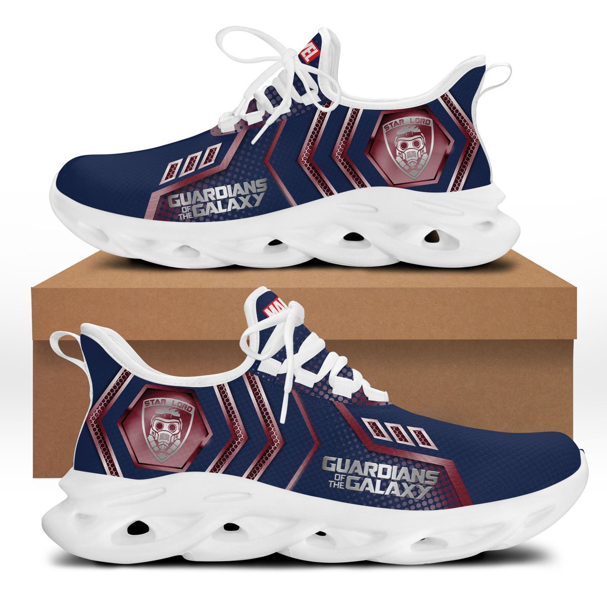 Ideafootwear Guardians of the Galaxy Star Lord Max Soul Shoes Sneakers For Men And Women