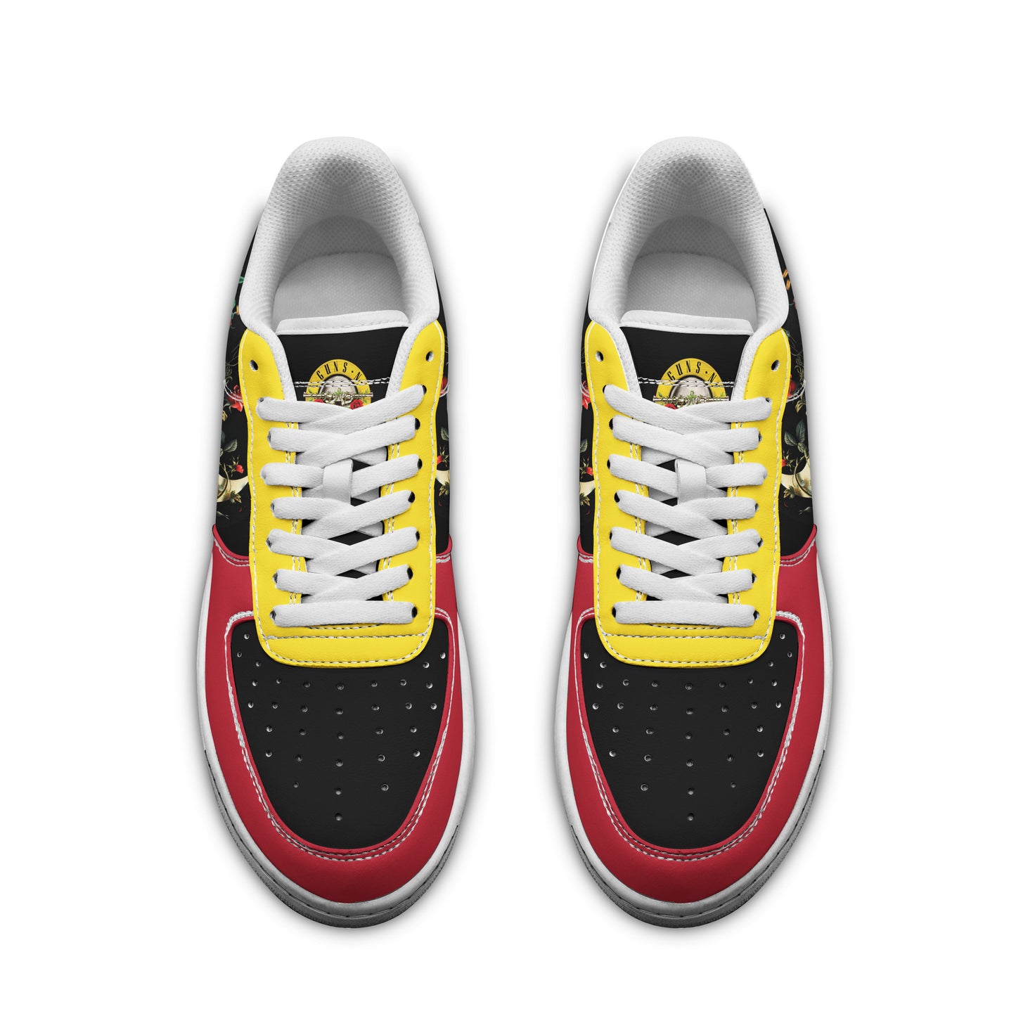Ideafootwear Guns N' Roses Air Low-Top Sneakers Shoes For Men And Women