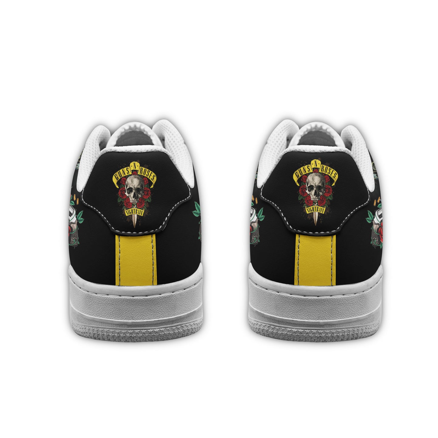 Ideafootwear Guns N' Roses Air Low-Top Sneakers Shoes For Men And Women
