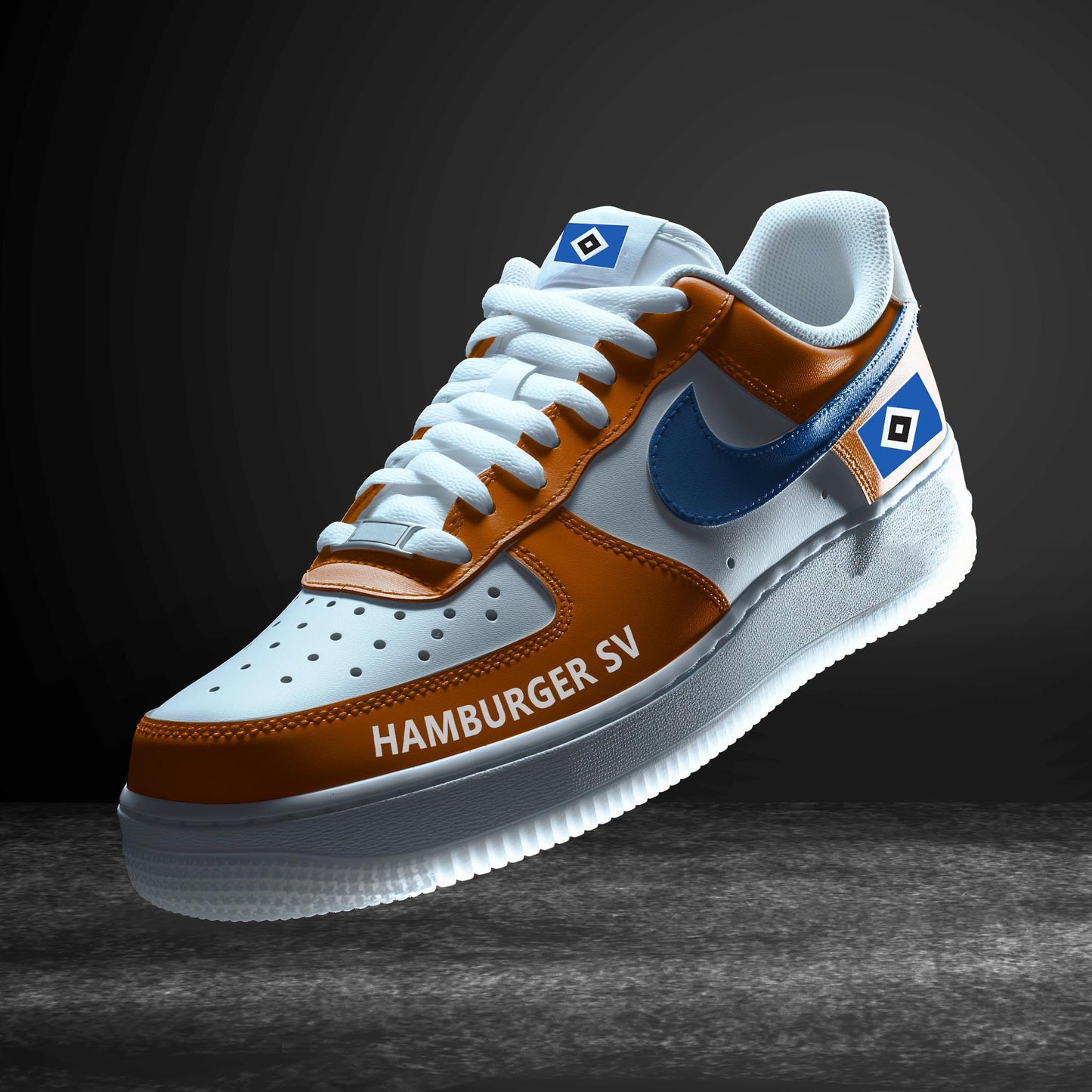 Ideafootwear Hamburger SV Bundesliga Air Low-Top Sneakers Shoes For Men And Women