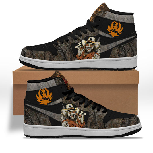 Ideafootwear Hank Williams Jr AJ1 High Sneakers Shoes For Men And Women